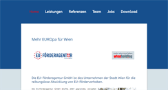 Desktop Screenshot of eufa-wien.at