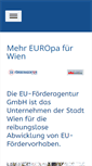 Mobile Screenshot of eufa-wien.at